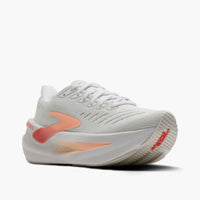 WOMEN'S BROOKS GLYCERIN MAX 2 | WHITE / CORAL / PEACH