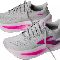 WOMEN'S BROOKS GLYCERIN MAX 2 | OYSTER / ARGYLE / CYBER PINK