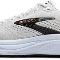 WOMEN'S BROOKS GHOST 18 | WHITE / BLACK / ROSE GOLD