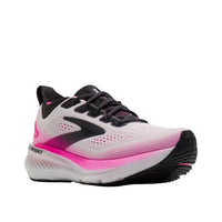 WOMEN'S BROOKS GLYCERIN 23 | WHITE / PHANTOM / CYBER PINK
