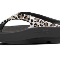 WOMEN'S OOFOS OOLALA SANDAL | LEOPARD