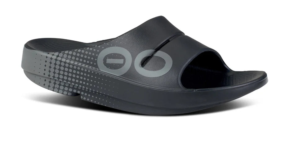 UNISEX OOFOS OOAHH SPORT SLIDE | MATRIX BLACK