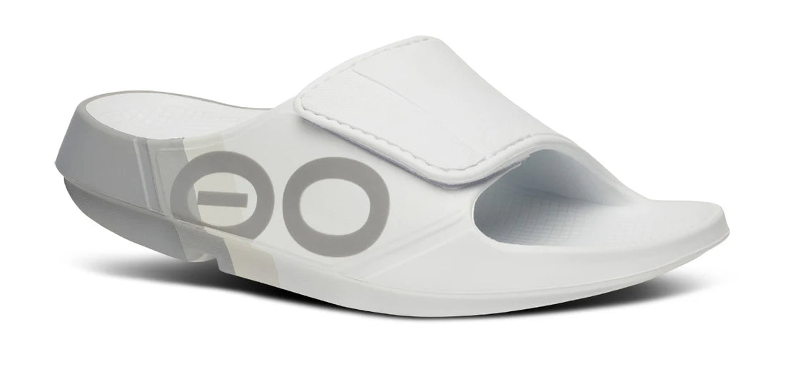 UNISEX OOFOS OOAHH SPORT FLEX LIMITED SLIDE | SMOKE RALLY