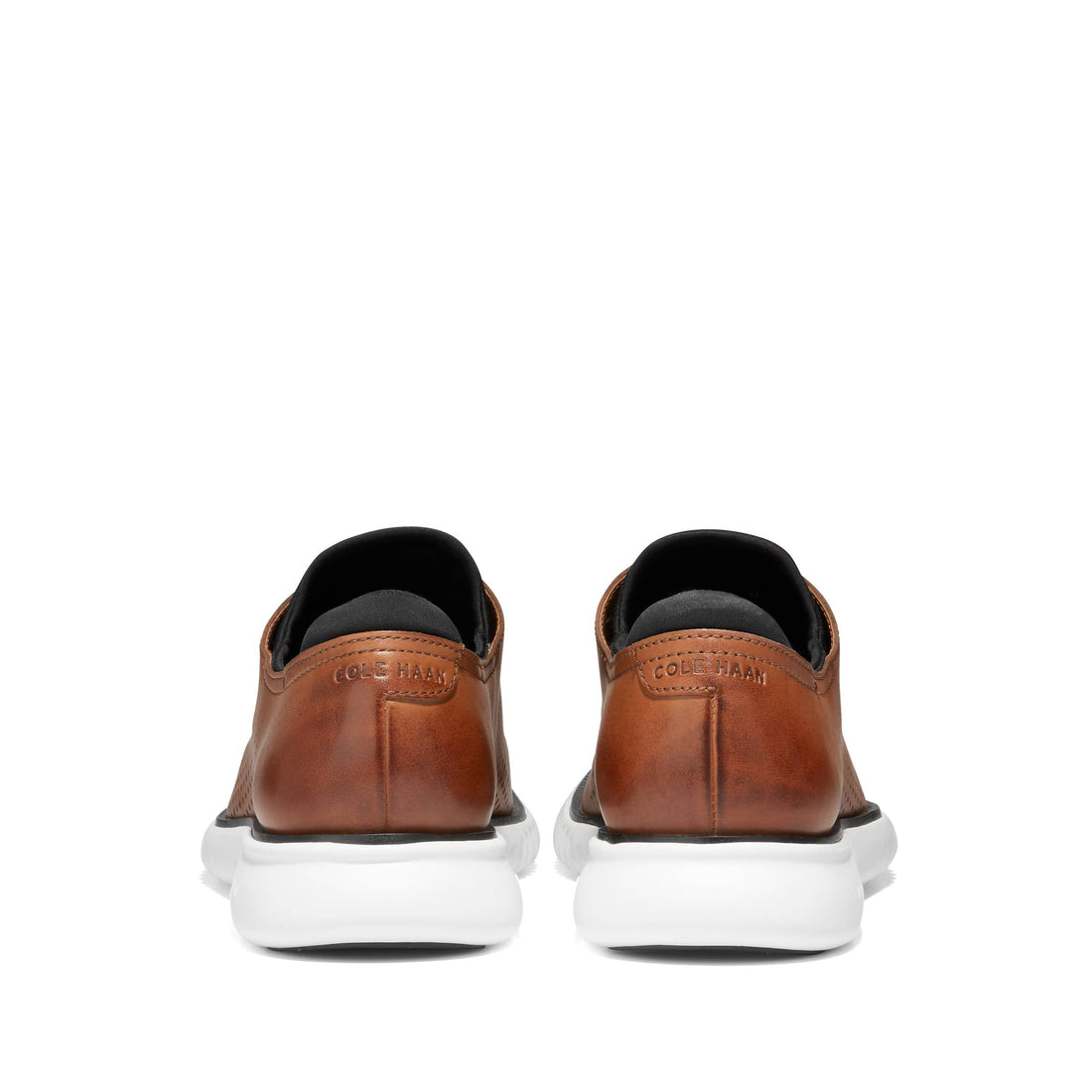 MEN'S COLE HAAN 2. ZERØGRAND LASER WINGTIP OXFORDS | BRITISH TAN / IVORY