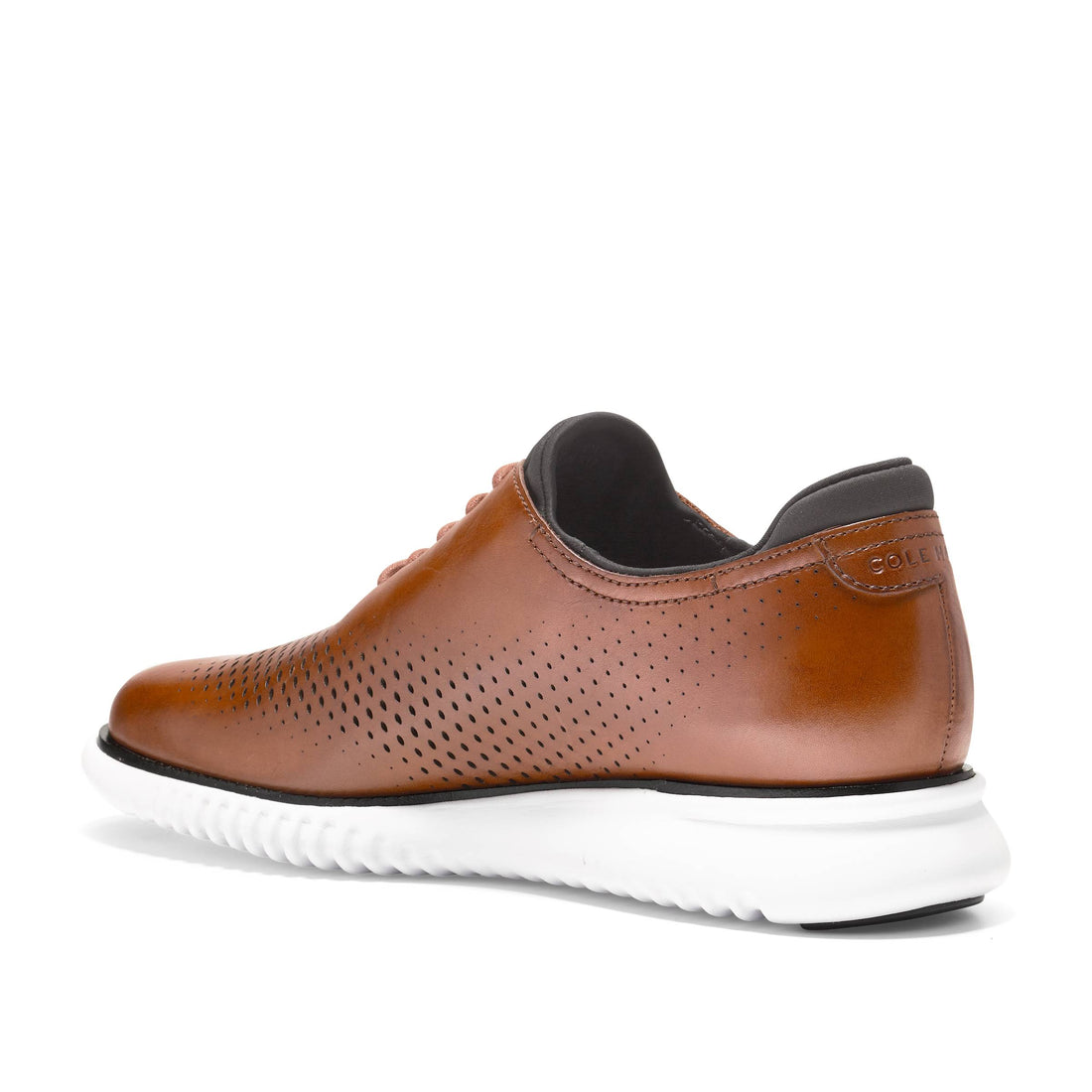 MEN'S COLE HAAN 2. ZERØGRAND LASER WINGTIP OXFORDS | BRITISH TAN / IVORY