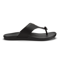 WOMEN'S OLUKAI HO'OPIO MELE | BLACK / BLACK