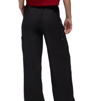 WOMEN'S PRANA SEND OFF HIGH RISE WIDE LEG PANT | BLACK