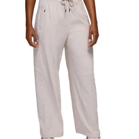 WOMEN'S PRANA SEND OFF HIGH RISE WIDE LEG PANT | ALMOND