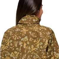WOMEN'S PRANA ENCINITAS WINDBREAKER | RETRO OLIVE DIGIBLOOM