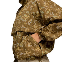 WOMEN'S PRANA ENCINITAS WINDBREAKER | RETRO OLIVE DIGIBLOOM