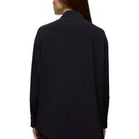 WOMEN'S PRANA RAILAY OVERSIZED BUTTON DOWN | BLACK