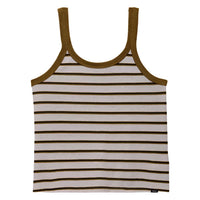 WOMEN'S PRANA COZY UP TANK | RETRO OLIVE STRIPE