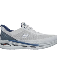 MEN'S SKECHERS SLIP-INS RELAXED FIT: ARCH FIT ORVAN - KINCADE | LIGHT GRAY