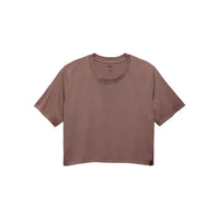WOMEN'S PRANA EVERYDAY CROP TEE | CAROB