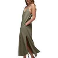 WOMEN'S PRANA COSTAL SOL MAXI DRESS | SAGE