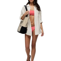 WOMEN'S PRANA HIDEAWAYS BUTTON DOWN TOP | ALBA