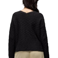WOMEN'S PRANA SUNSHINE SUNSET SWEATER | BLACK