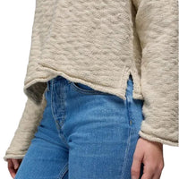 WOMEN'S PRANA SUNSHINE SUNSET SWEATER | BEACH PEBBLE