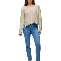 WOMEN'S PRANA SUNSHINE SUNSET SWEATER | BEACH PEBBLE