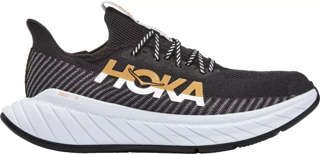 MEN S HOKA CARBON X 3 BLACK WHITE Randy s Shoes