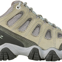 WOMEN'S OBOZ SAWTOOTH II LOW WATERPROOF | FROST GRAY / SAGE