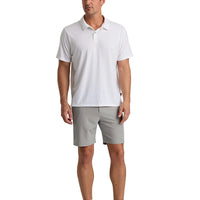 MEN'S FREE FLY ELEVATE POLO | BRIGHT WHITE