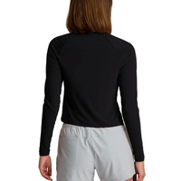 WOMEN'S FREE FLY ELEVATE LIGHTWEIGHT FITTED LONG SLEEVE | BLACK