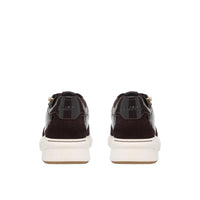 WOMEN'S CLARKS CODE R RUN | DARK BROWN COMBI