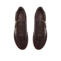 WOMEN'S CLARKS CODE R RUN | DARK BROWN COMBI