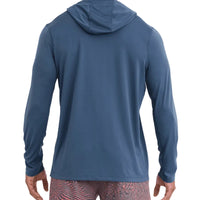 MEN'S SAXX MULTI-SPORT TECH HOODIE | WASHED INDIGO