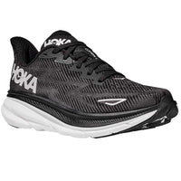 MEN'S HOKA CLIFTON 9 | BLACK / WHITE