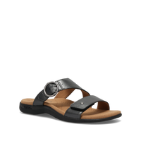 WOMEN'S TAOS WESTSIDE SANDAL | BLACK METALLIC