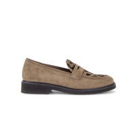 WOMEN'S GABOR 4011.01.004 LOAFER | DREAMVEL / HAIRY LEO FARRO / BLACK