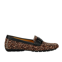 WOMEN'S VANELI AIKER | CAMEL MINI LEO HAIR CALF