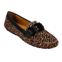 WOMEN'S VANELI AIKER | CAMEL MINI LEO HAIR CALF