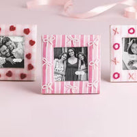 MUDPIE VALENTINES DAY BEADED FRAME
