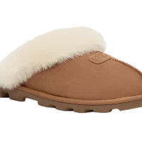 WOMEN'S UGG COQUETTE SLIPPER | CHESTNUT