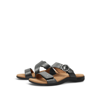 WOMEN'S TAOS WESTSIDE SANDAL | BLACK METALLIC