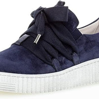 WOMEN'S GABOR 33.333.16 BOW TIE SNEAKER | MARINE