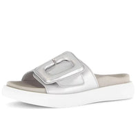 WOMEN'S GABOR 63.751.61 SANDAL | SILVER / SILBER