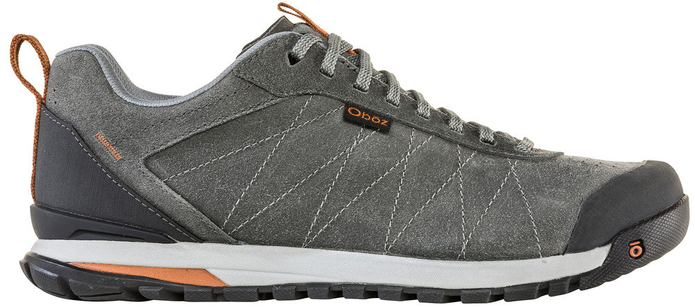 MEN'S OBOZ BOZEMAN LOW LEATHER | CHARCOAL