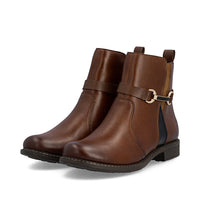 WOMEN'S RIEKER ORNELLA 56 | COGNAC / MIDNIGHT / NUSS / REH