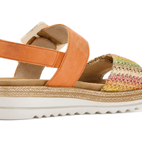 WOMEN'S REMONTE JOCELYN 62 | GOLD-MULTI | ORANGE