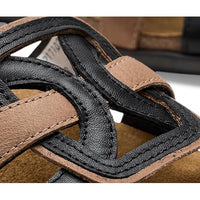 WOMENS NAOT LIV SLIP ON SANDAL | JET BLACK | LATTE COMBO