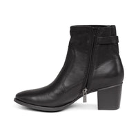 WOMEN'S AETREX RUBI BUCKLE BOOT | BLACK