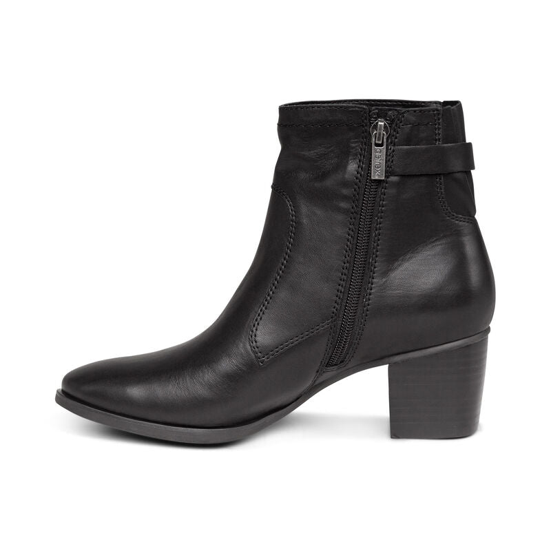 WOMEN'S AETREX RUBI BUCKLE BOOT | BLACK