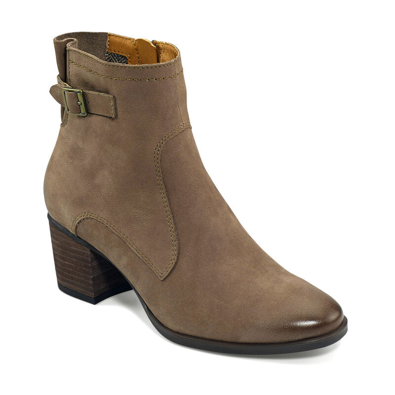 WOMEN'S AETREX RUBI BUCKLE BOOT | TAUPE