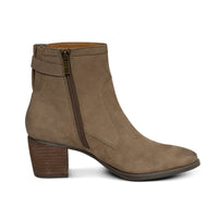 WOMEN'S AETREX RUBI BUCKLE BOOT | TAUPE