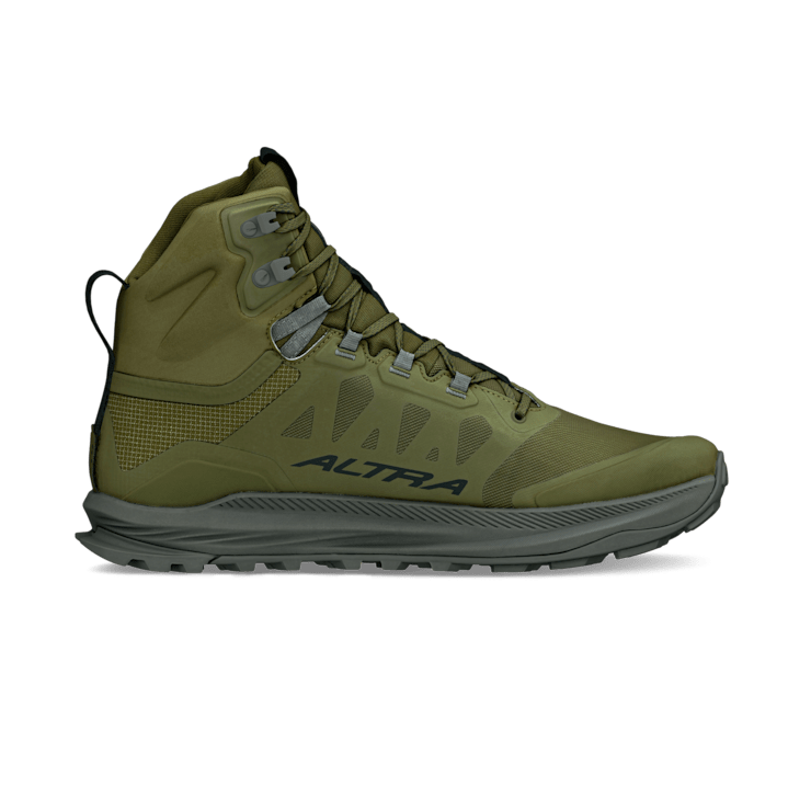MEN'S ALTRA LONE PEAK 9 WATERPROOF MID | GREEN – Randy's Shoes
