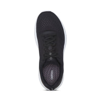 WOMEN'S AETREX DANIKA ARCH SUPPORT SNEAKER | BLACK